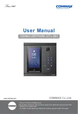 Предварительный просмотр 1 страницы Commax LOBBYPHONE CIOT-L20M2 User Manual