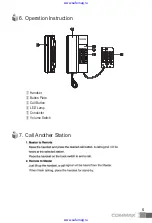 Предварительный просмотр 6 страницы Commax TP-12RM User Manual