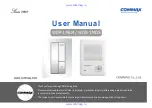 Commax WDP-174LM User Manual предпросмотр