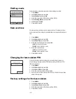 Предварительный просмотр 44 страницы Commax WDP-180D Use And Care Manual