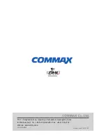 Предварительный просмотр 14 страницы Commax WI-249LM User Manual