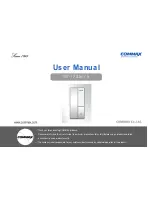 Commax WT-171LM User Manual предпросмотр