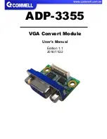 Preview for 1 page of Commell ADP-3355 User Manual