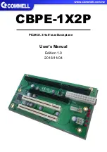 Commell CBPE-1X2P User Manual preview