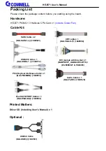 Preview for 3 page of Commell HE-B71 User Manual