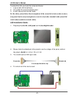 Предварительный просмотр 23 страницы Commell LE-37A User Manual