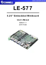 Commell LE-577 User Manual preview