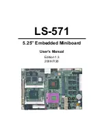 Preview for 1 page of Commell LS-571 User Manual