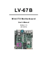 Preview for 1 page of Commell LV-67B User Manual