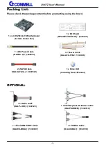 Предварительный просмотр 3 страницы Commell LV-67Z User Manual