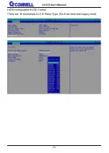 Предварительный просмотр 29 страницы Commell LV-67Z User Manual