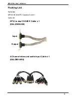 Preview for 3 page of Commell MP-6010L User Manual