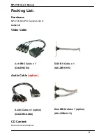 Preview for 3 page of Commell MP-6100 User Manual