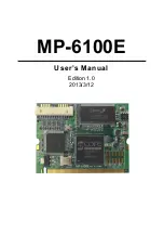Commell MP-6100E User Manual preview
