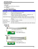 Предварительный просмотр 3 страницы Commell MPX-210D User Manual