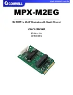 Commell MPX-M2EG User Manual preview