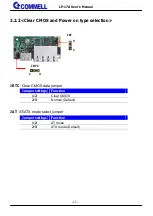 Preview for 11 page of Commell Pico-ITX LP-17A User Manual