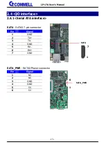 Preview for 13 page of Commell Pico-ITX LP-17A User Manual