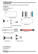 Preview for 3 page of Commell UniChrome Pro HE-760 User Manual