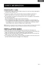 Preview for 5 page of Commercial Care CCSI100 User Manual