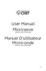 Предварительный просмотр 1 страницы Commercial CHEF CHCM11100SSB User Manual