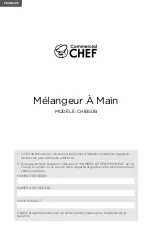 Предварительный просмотр 12 страницы Commercial CHEF CHIB50B Manual