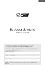 Предварительный просмотр 23 страницы Commercial CHEF CHIB50B Manual