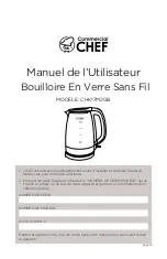 Предварительный просмотр 15 страницы Commercial CHEF CHK17M2GB User Manual