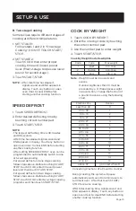 Preview for 13 page of Commercial CHEF CHM16100B6C User Manual