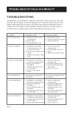 Preview for 18 page of Commercial CHEF CHM16100B6C User Manual