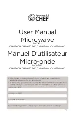 Предварительный просмотр 1 страницы Commercial CHEF CHM660B User Manual