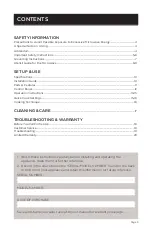 Preview for 3 page of Commercial CHEF CHM990B User Manual