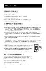 Предварительный просмотр 10 страницы Commercial CHEF CHMH900B User Manual