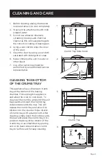 Предварительный просмотр 9 страницы Commercial CHEF CHTO40B User Manual