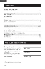 Preview for 2 page of commercial cool CCP10HJW Manual