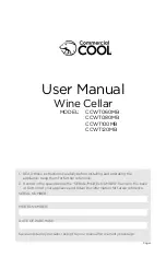 commercial cool CCWT060MB User Manual preview