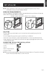 Предварительный просмотр 9 страницы commercial cool CWAM10W6C User Manual