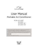 Preview for 1 page of commercial cool WPAC08R series User Manual