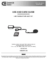 Preview for 1 page of Commercial Electric 1001 548 528 Use And Care Manual