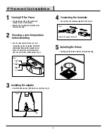 Предварительный просмотр 4 страницы Commercial Electric 1002 632 070 Use And Care Manual