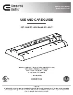 Commercial Electric 1002760845 Use And Care Manual preview