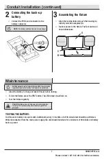 Preview for 7 page of Commercial Electric 1003 821 752 Use And Care Manual