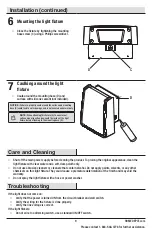 Предварительный просмотр 9 страницы Commercial Electric 1003 952 699 Use And Care Manual