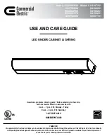 Commercial Electric 1003580934 Use And Care Manual preview