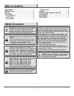 Preview for 2 page of Commercial Electric 1003580934 Use And Care Manual