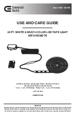 Preview for 1 page of Commercial Electric 1004 105 595 Use And Care Manual