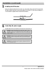 Preview for 7 page of Commercial Electric 1004 105 595 Use And Care Manual