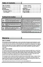 Предварительный просмотр 2 страницы Commercial Electric 1004868374 Use And Care Manual