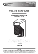 Commercial Electric 1005-954-834 Use And Care Manual preview