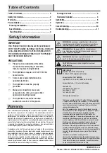 Preview for 2 page of Commercial Electric 1005-954-834 Use And Care Manual